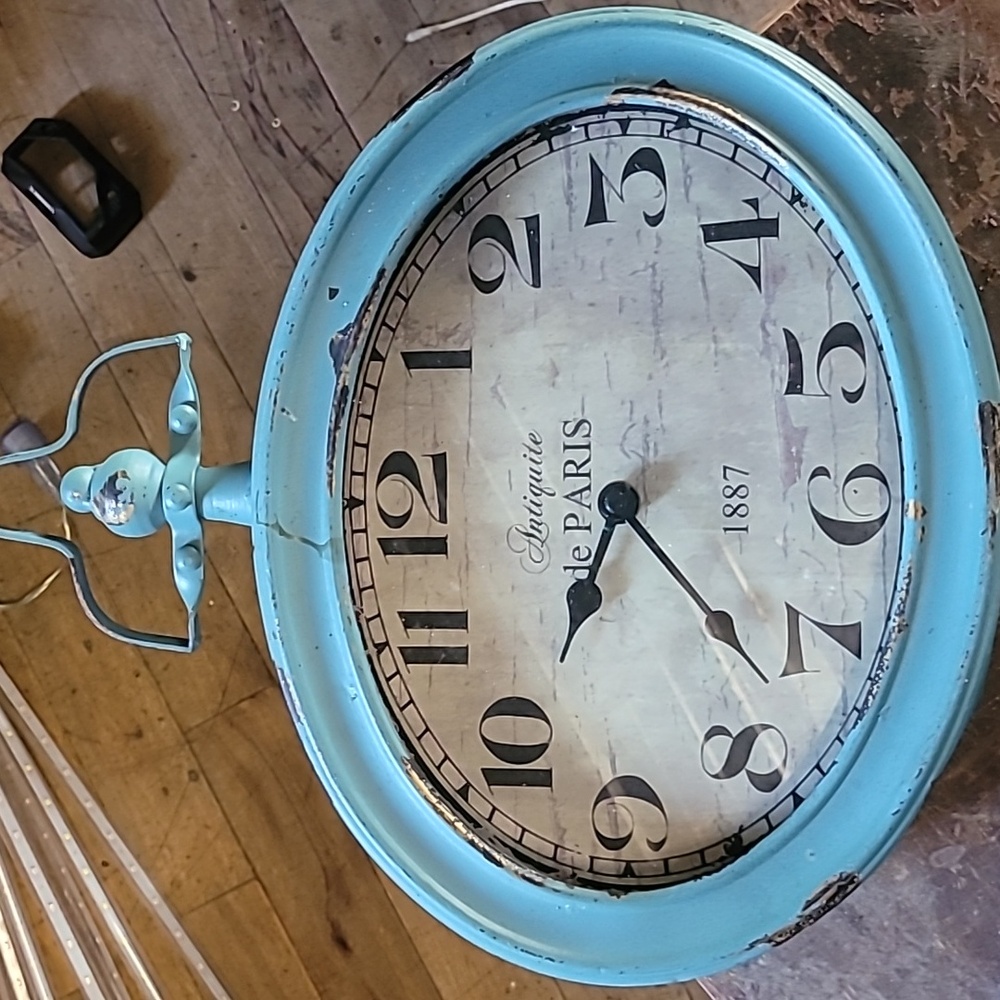 decorative vintage clock, 1 Foot By 14 Inches